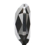 IGI CERTIFIED 1.54 Ct Natural Loose Diamond Square Cushion Modified Brilliant Black Color 7.16 MM KDL9398