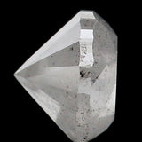 0.78 Ct Natural Loose Diamond Round Milky Grey Color I3 Clarity 5.30 MM L9382