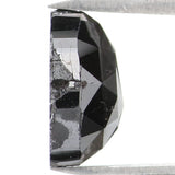 Natural Loose Pear Diamond Black Color 2.47 CT 8.90 MM Pear Shape Rose Cut Diamond L1605