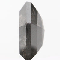 0.92 CT Natural Loose Diamond, Pentagon Cut Diamond, Salt And Pepper Diamond, Black Gray Diamond, Pentagon Shape, Rose Cut Diamond KDL438