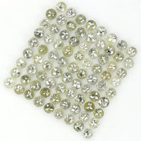 3.23 Ct Natural Loose Diamond, Rose Cut Diamond, Grey Rose Cut, Round Cut Diamond, Rustic Diamond, Round Shape Diamond L109