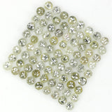 3.23 Ct Natural Loose Diamond, Rose Cut Diamond, Grey Rose Cut, Round Cut Diamond, Rustic Diamond, Round Shape Diamond L109