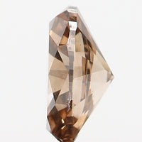 0.25 Ct Natural Loose Diamond, Oval Diamond, Brown Diamond, Antique Diamond, Rustic Diamond, Polished Diamond, Real Diamond L488