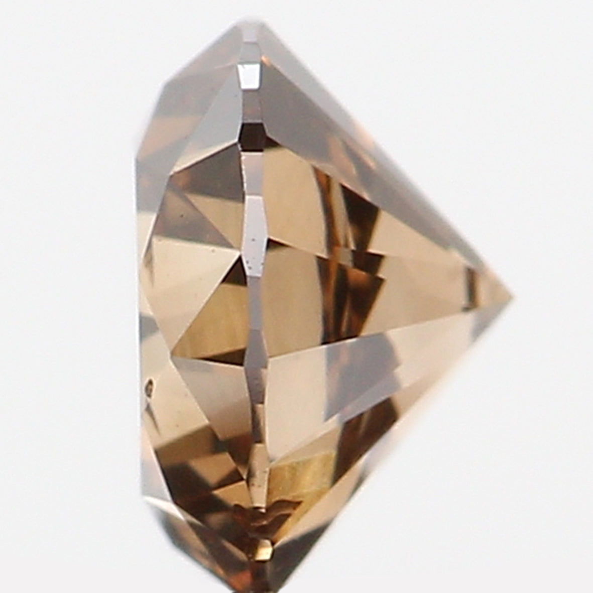0.33 Ct Natural Loose Round Shape Diamond Brown Color Round Cut Diamond 4.30 MM Natural Loose Brown Color Round Brilliant Cut Diamond LQ485