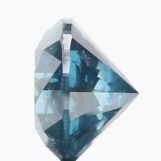 0.59 Ct Natural Loose Diamond Round Blue Color 5.02 MM GRL9420