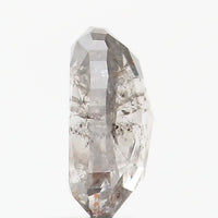 0.63 Ct Natural Loose Diamond Oval  Grey Salt And Pepper Color I3 Clarity 6.25 MM KDL8937
