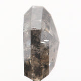 0.72 CT Natural Loose Diamond, Pentagon Cut Diamond, Salt And Pepper Diamond, Black Gray Pentagon Diamond, Rose Cut Diamond KDL9518