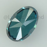0.55 Ct Natural Loose Diamond Oval Blue Color VS Clarity 6.00 MM KDL8522