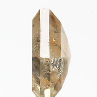 0.59 Ct Natural Loose Diamond Kite Yellow Grey Color 6.30 MM KDL9235