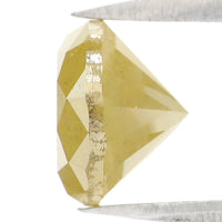 Natural Loose Round Yellow Color Diamond 2.24 CT 7.75 MM Round Shape Brilliant Cut Diamond L9966