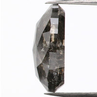 2.65 Ct Natural Loose Diamond, Oval Diamond, Black Diamond, Grey Diamond, Salt and Pepper Diamond, Antique Diamond, Real Diamond, KDL885
