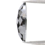 Natural Loose Marquise Salt And Pepper Diamond Black Grey Color 1.81 CT 11.70 MM Marquise Shape Rose Cut Diamond KDL2091