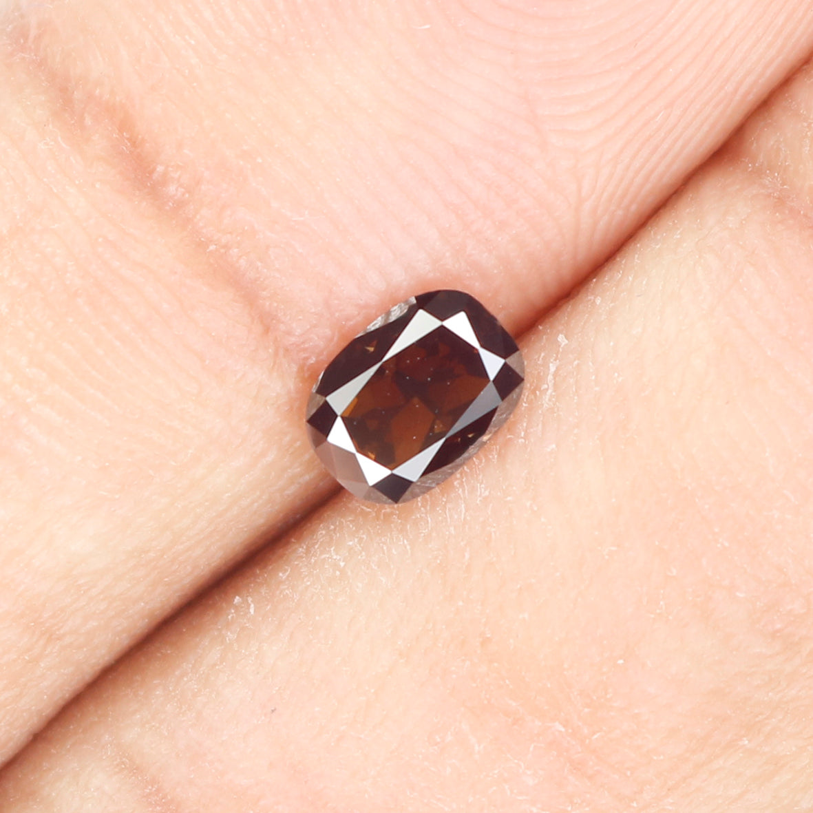 0.42 CT Natural Loose Oval Shape Diamond Brown Color Oval Cut Diamond 5.50 MM Natural Loose Brown Color Oval Brilliant Cut Diamond LQ5140