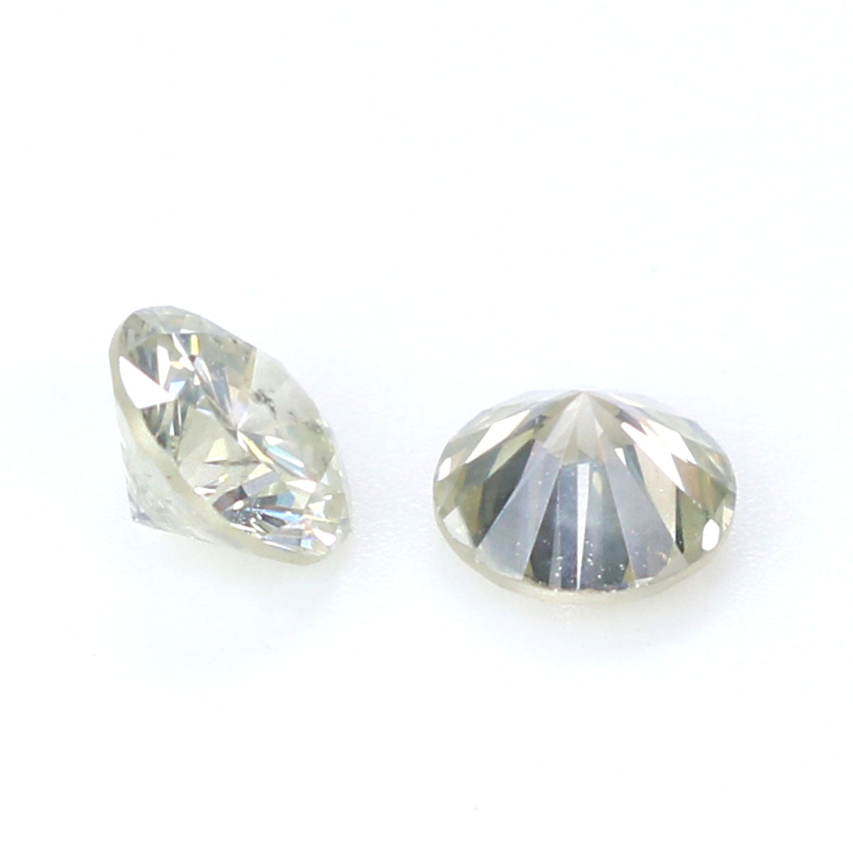 Natural Loose Round Brilliant Cut Diamond White - J Color 0.36 CT 3.50 MM Round Shape Rose Cut Diamond KR2476