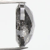 0.80 Ct Natural Loose Diamond, Cushion Diamond, Salt And Pepper, Black Diamond, Grey Diamond, Cushion Cut Diamond, Geometric Diamond KDL762