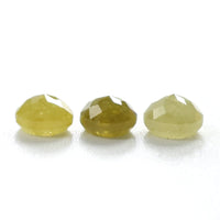 Natural Loose Rose Cut Yellow Color Diamond 0.67 CT 3.30 MM Round Rose Cut Shape Diamond L6333