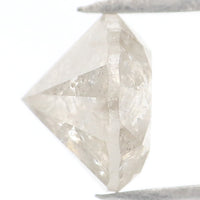 Natural Loose Round Brilliant Cut Diamond Grey Color 1.38 CT 6.50 MM Round Shape Brilliant Cut Diamond L8212