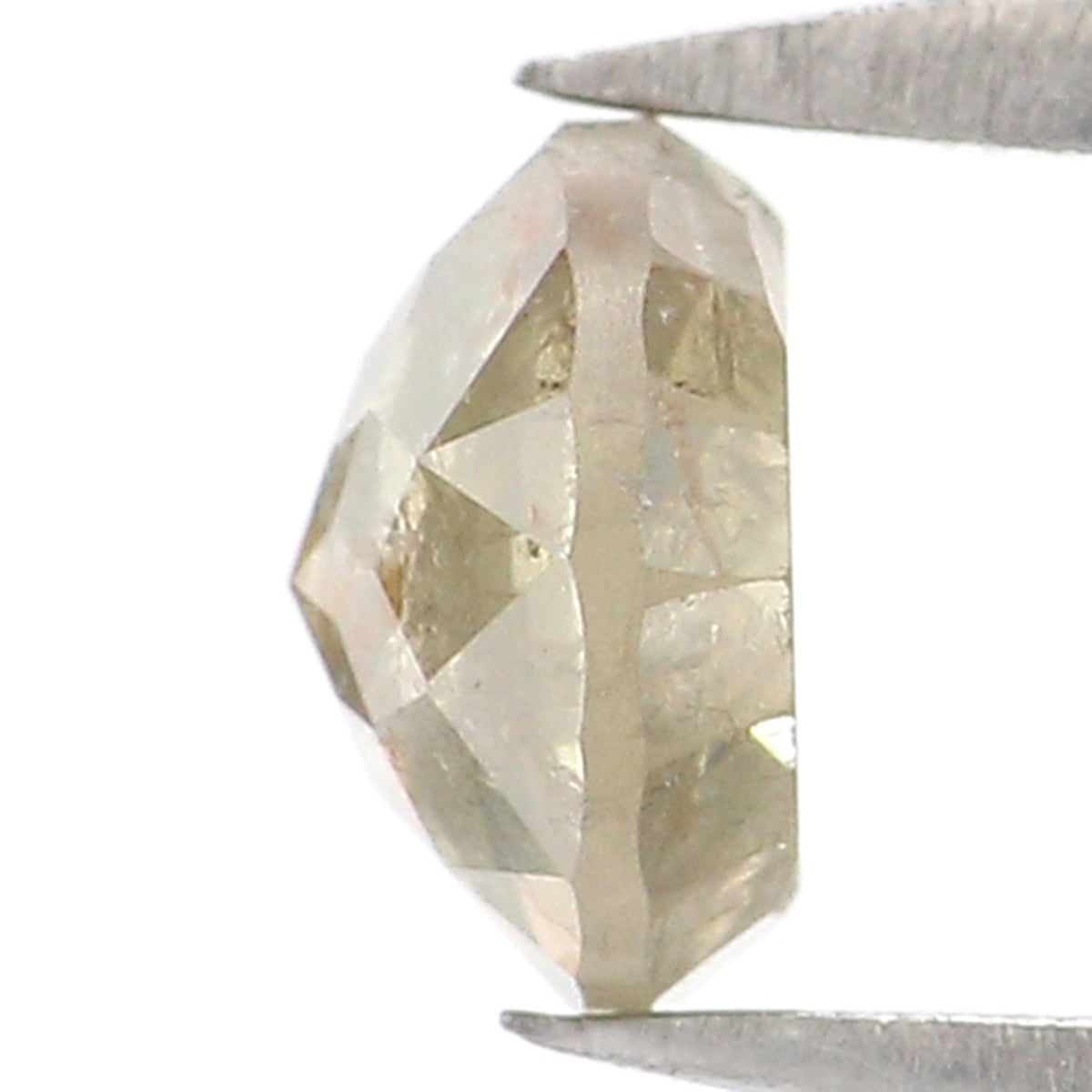 0.63 CT Natural Loose Round Rose Cut Diamond Brown Color Round Shape Diamond 5.15 MM Natural Loose Grey Color Round Rose Cut Diamond LQ2194