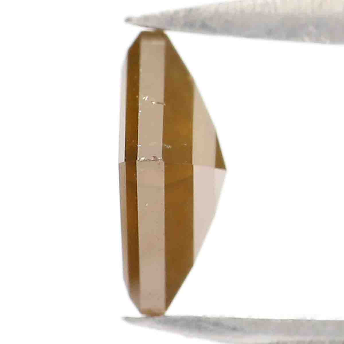 0.57 CT Natural Loose Kite Shape Diamond Yellow Color Kite Diamond 6.50 MM Natural Loose Yellow Color Diamond Kite Rose Cut Diamond KQ2234