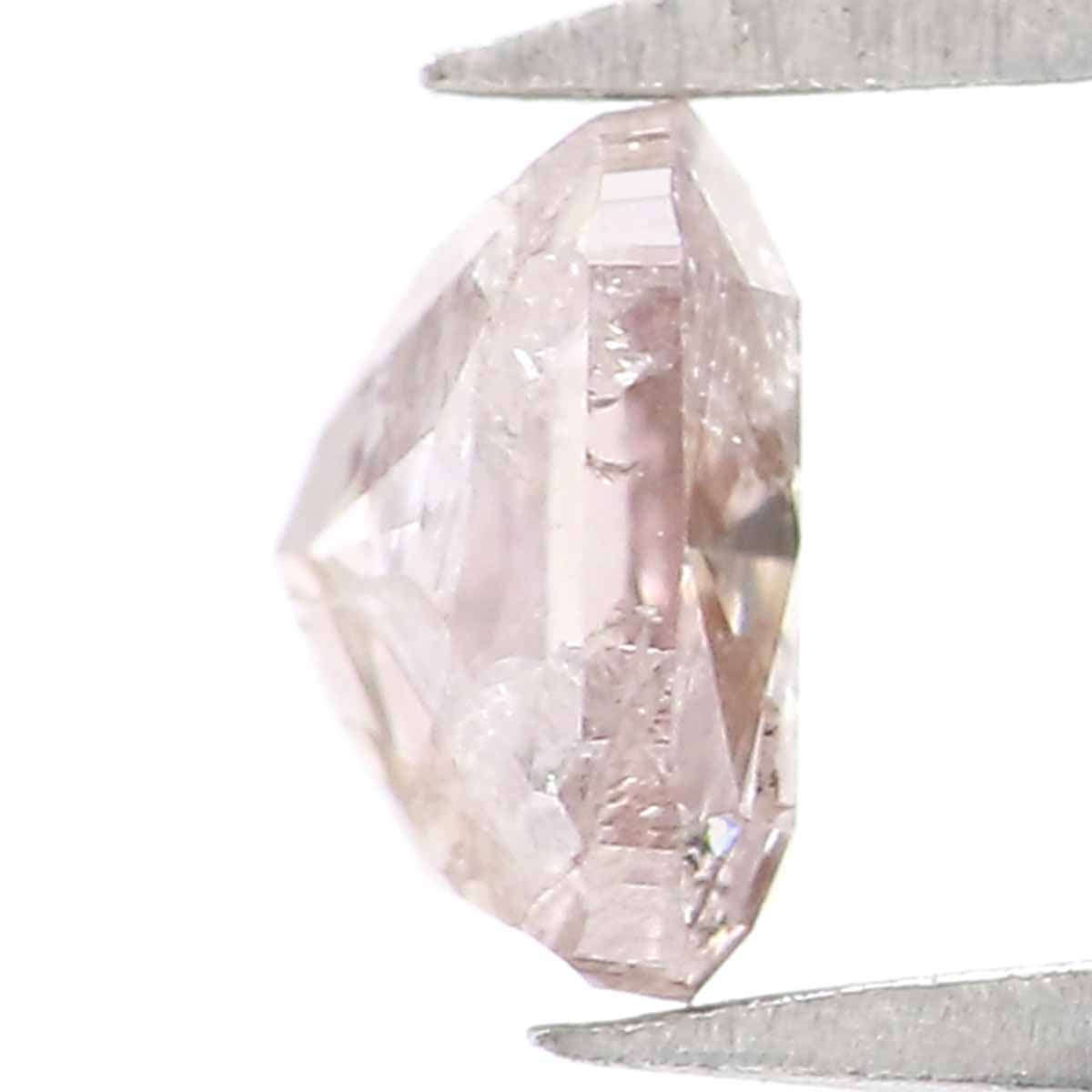 0.38 CT Natural Loose Cushion Shape Diamond Pink Color Cushion Cut Diamond 4.20 MM Natural Brown Color Cushion Brilliant Cut Diamond KQ1539