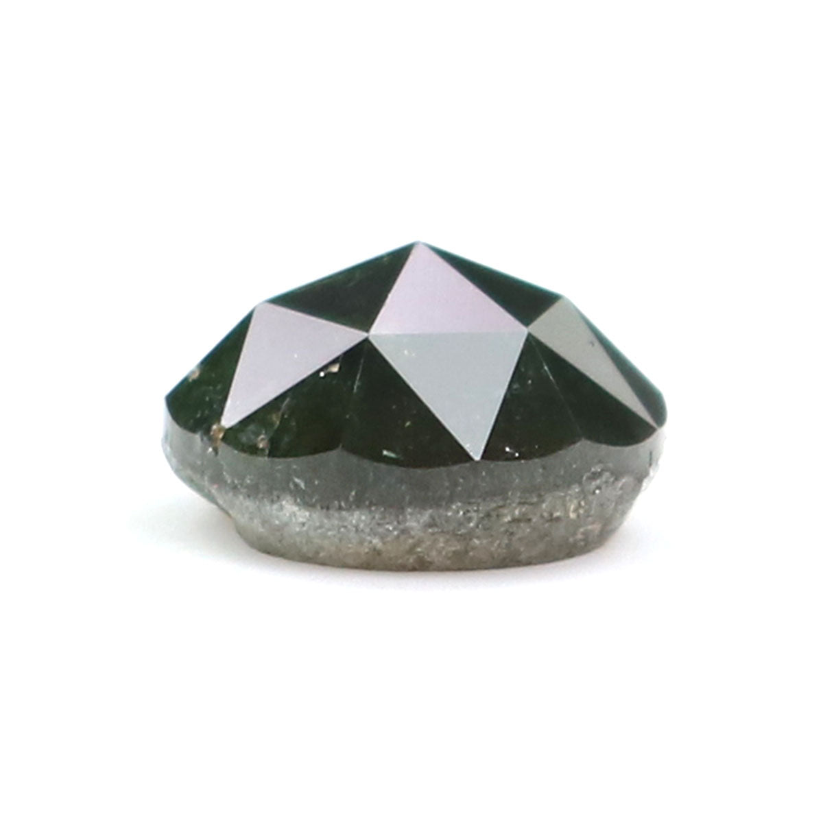 1.78 CT Natural Loose Round Rose Cut Diamond Green Color Round Shape Diamond 7.20 MM Natural Loose Green Color Round Rose Cut Diamond LQ5769