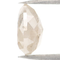 Natural Loose Pear Diamond Grey Color 1.68 CT 7.80 MM Pear Shape Rose Cut Diamond KDL2119