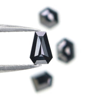 Natural Loose Mix Shape Black Color Diamond 1.04 CT 5.55 MM Mix Shape Rose Cut Diamond KDK2621