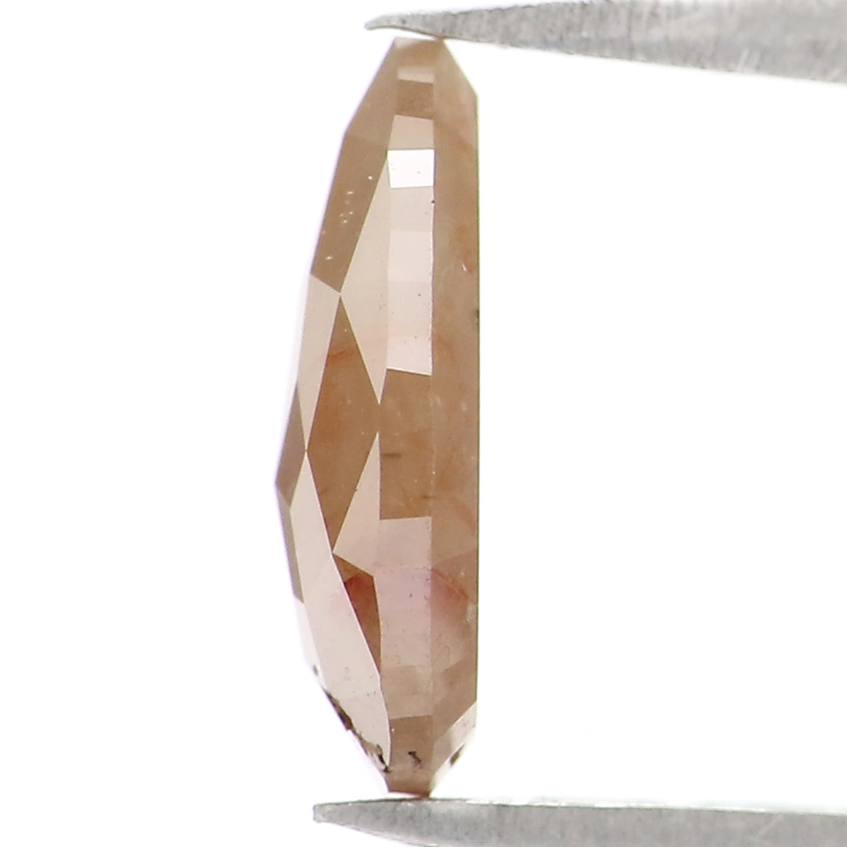 Natural Loose Pear Brown Yellow Color Diamond 1.50 CT 9.43 MM Pear Shape Rose Cut Diamond L2689