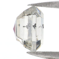 Natural Loose Emerald Shape White - G Color Diamond 1.18 CT 5.66 MM Emerald Shape Rose Cut Diamond KDL2627