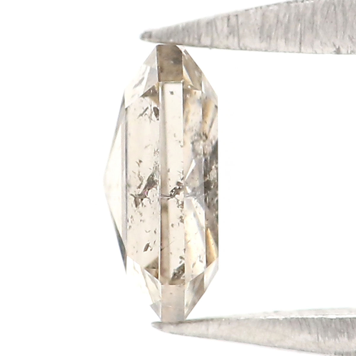 0.42 CT Natural Loose Radiant Shape Diamond Brown Color Radiant Cut Diamond 4.60 MM Natural Brown Diamond Radiant Rose Cut Diamond LQ5960