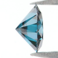 Natural Loose Round Blue Color Diamond 0.19 CT 3.80 MM Round Shape Brilliant Cut Diamond L6692