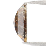 Natural Loose Square Diamond Brown Color 1.10 CT 7.10 MM Square Shape Rose Cut Diamond L7435