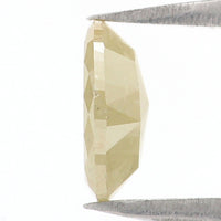 Natural Loose oval Diamond Yellow Color 0.80 CT 7.00 MM oval Rose Cut Shape Diamond L8014