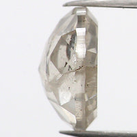 1.13 Ct Natural Loose Diamond, Rose Cut Diamond, Grey Rose Cut, Round Cut Diamond, Rustic Diamond, Round Shape Diamond, L695