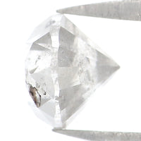 Natural Loose Round Milky Grey Color Diamond 1.09 CT 5.80 MM Round Shape Brilliant Cut Diamond L8170