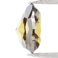 Natural Loose Pear Yellow Green Color Diamond 0.68 CT 6.15 MM Pear Shape Rose Cut Diamond L5130