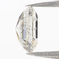 Natural Loose Hexagon Diamond White - G Color 1.00 CT 6.90 MM Hexagon Shape Rose Cut Diamond KDL2676
