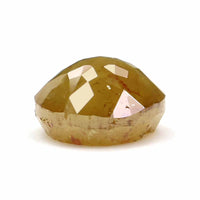 Natural Loose Rose Cut Yellow Color Diamond 1.74 CT 6.80 MM Round Rose Cut Shape Diamond L9856