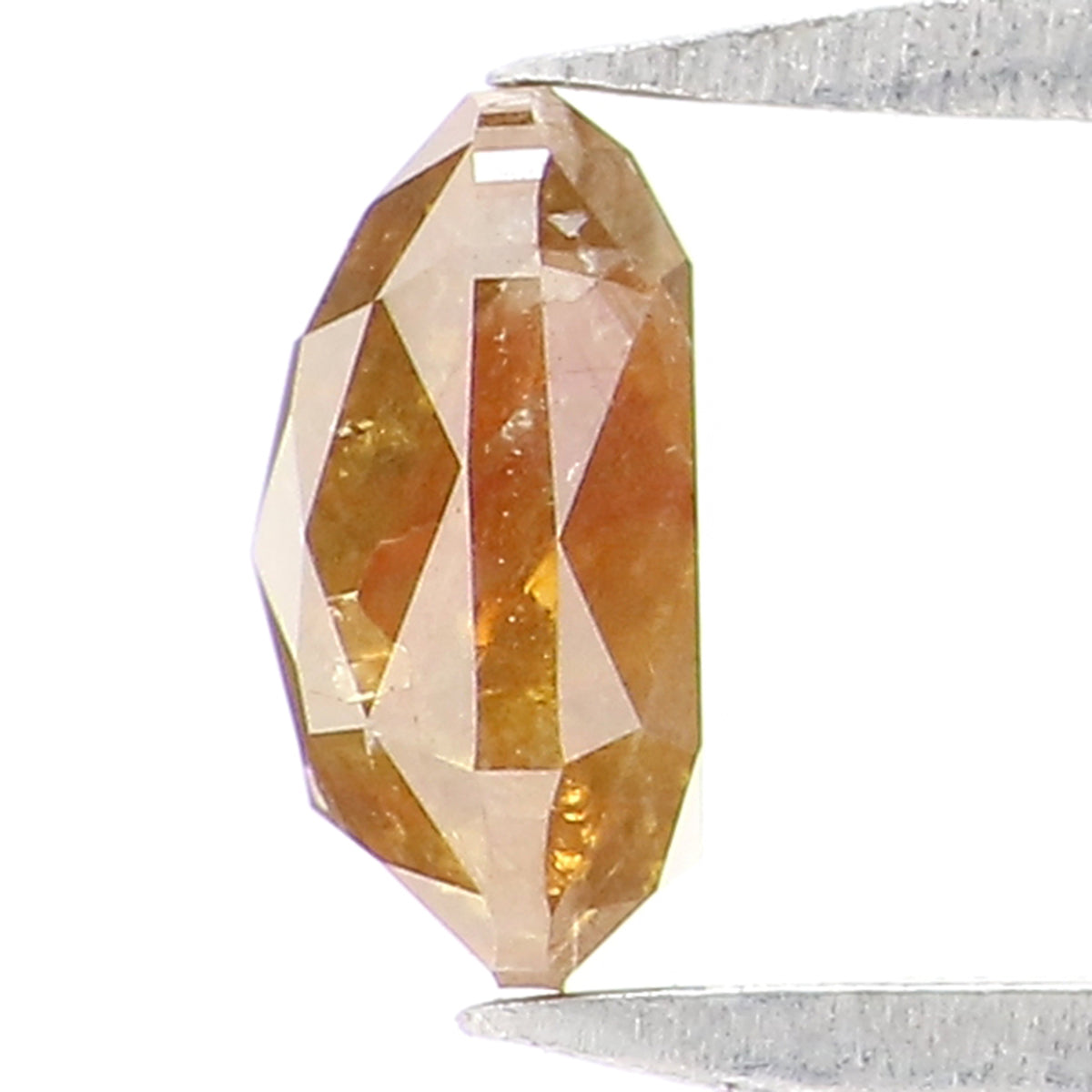 0.78 CT Natural Loose Cushion Shape Diamond Brown Color Cushion Cut Diamond 5.40 MM Natural Loose Diamond Cushion Rose Cut Diamond LQ334