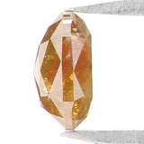 Natural Loose Cushion Brown Color Diamond 0.78 CT 5.40 MM Cushion Shape Rose Cut Diamond L334