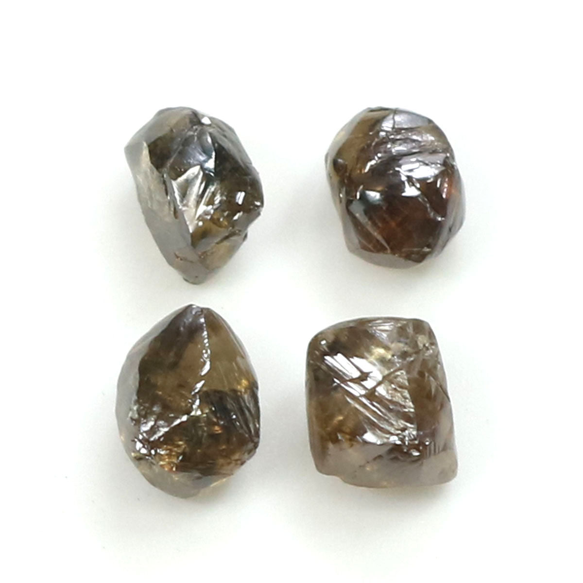 Natural Loose Rough Brown Color Diamond 2.47 CT 4.50 MM Rough Shape  Diamond KDL6393