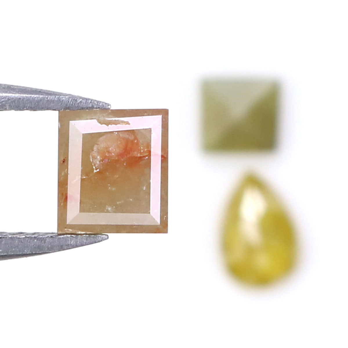 1.36 CT Natural Loose Mix Shape Diamond Mix Color Mix Shape Diamond 3.95 MM Natural Diamond Mix Color Mix Shape Rose Cut Diamond KQ2518