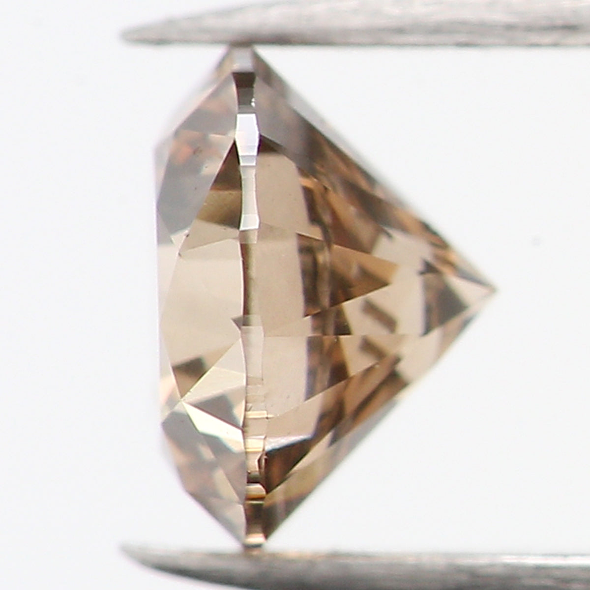 0.32 Ct Natural Loose Round Shape Diamond Brown Color Round Cut Diamond 4.25 MM Natural Loose Brown Color Round Brilliant Cut Diamond LQ838