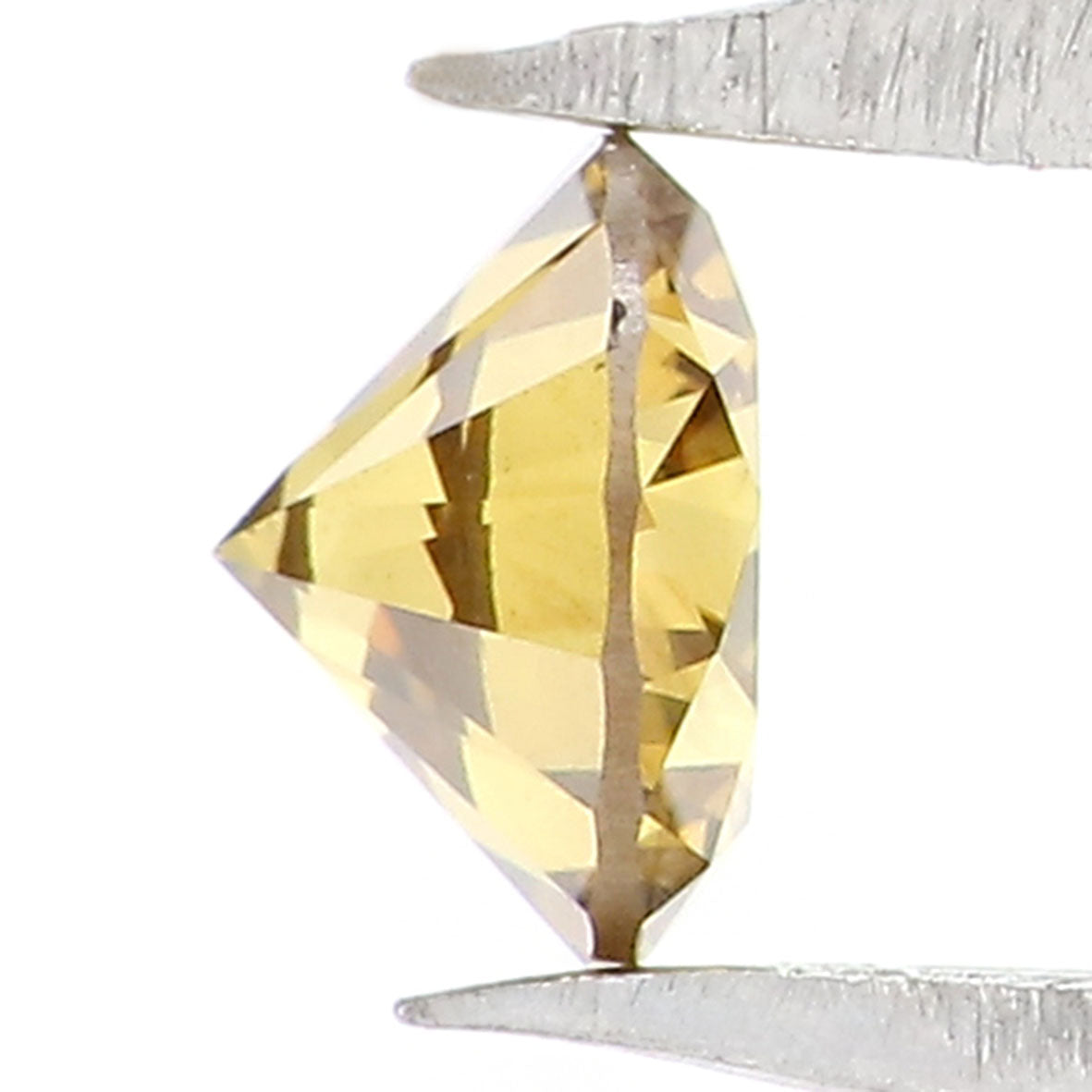 0.25 CT Natural Loose Round Shape Diamond Yellow Color Round Cut Diamond 3.90 MM Natural Yellow Color Diamond Brilliant Cut Diamond KQ668