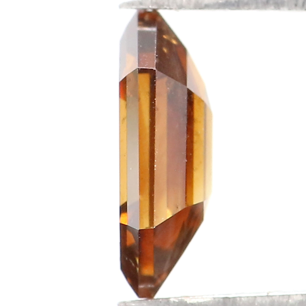 0.47 CT Natural Loose Hexagon Shape Diamond Brown Color Hexagon Cut Diamond 6.65 MM Natural Brown Diamond Hexagon Rose Cut Diamond LQ1830