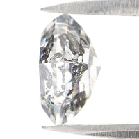 Natural Loose Kite Diamond White-F Color 1.07 CT 7.44 MM Kite Shape Rose Cut Diamond KDL2677