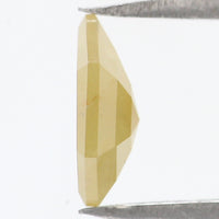 Natural Loose Hexagon Yellow Color Diamond 0.93 CT 8.00 MM Hexagon Shape Rose Cut Diamond L7948