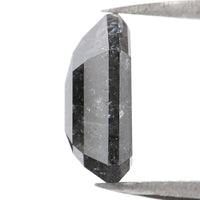 Natural Loose Shield Salt And Pepper Diamond Black Grey Color 2.26 CT 9.60 MM Shield Shape Rose Cut Diamond L8216