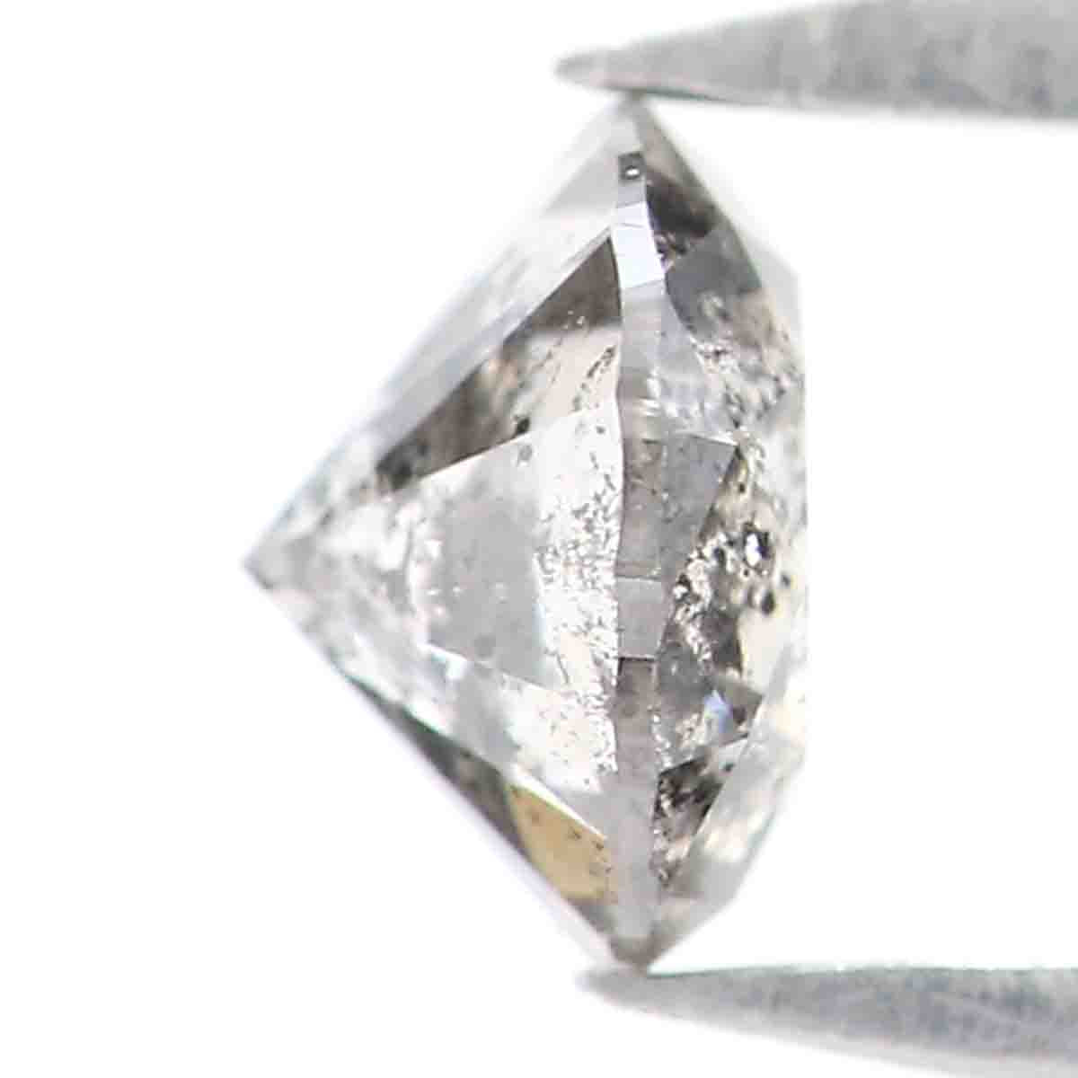 0.33 CT Natural Loose Round Shape Diamond Salt And Pepper Round Cut Diamond 4.30 MM Natural Loose Diamond Round Brilliant Cut Diamond LQ5064