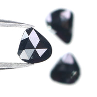 Natural Loose Slice Diamond, Natural Loose Diamond, Slice Black Color Diamond, Rose Cut Diamond, Irregular Cut 1.05 CT Slice Shape KR2628